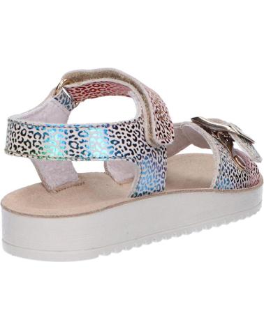 Sandalen für Damen und Mädchen KICKERS 784533-30 ODYSSA 113 BEIGE MULTICOLOR LEOPARD