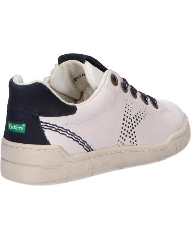 Zapatillas deporte pour Femme et Fille et Garçon KICKERS 784740-30 WINAX 33 BLANC MARINE