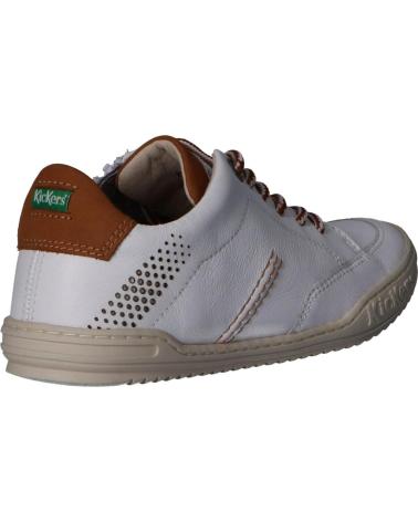 Scarpe sport per Donna e Bambina e Bambino KICKERS 784760-30 JOUA 33 BLANC CAMEL