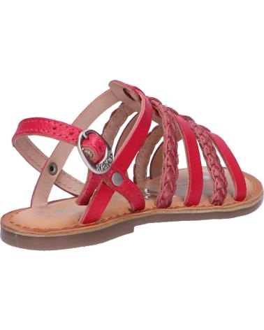 Sandalen für Damen und Mädchen KICKERS 784690-30 DISTREZ 132 ROSE FONCE METALLISE
