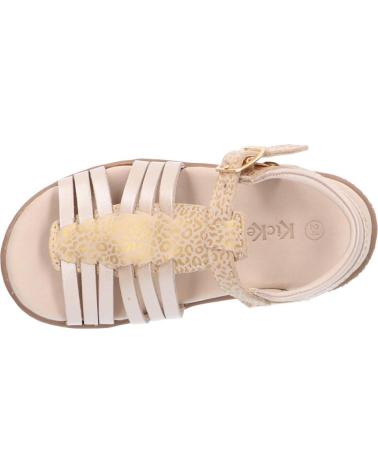 Sandalen für Damen und Mädchen KICKERS 784600-30 VERYBEST 111 BEIGE OR LEOPARD