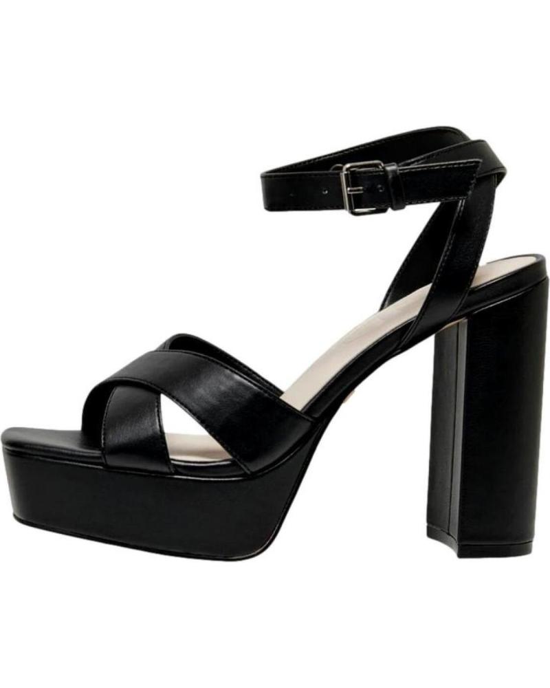 Sandalias de Mujer ONLY SANDALIAS TACON MUJER AUTUM 15288433 NEGRO