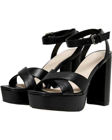 Sandalias de Mujer ONLY SANDALIAS TACON MUJER AUTUM 15288433 NEGRO