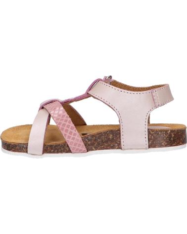 Sandales pour Fille KICKERS 784660-30 BODERY 133 ROSE REPTILE