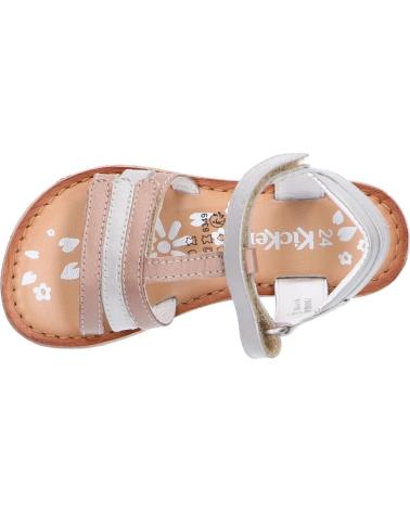 Sandálias de Mulher e Menina KICKERS 700963-30 DIAMANTO 133 ROSE ARGENT