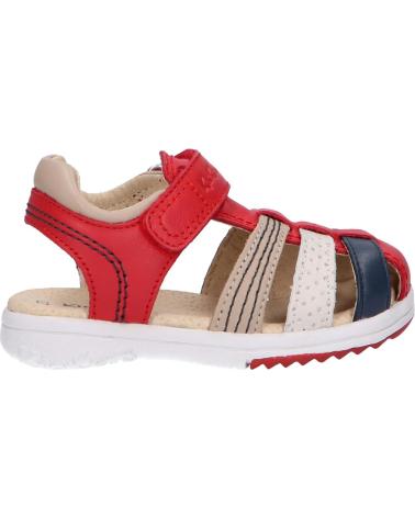 Woman and girl and boy Sandals KICKERS 349507-10 PLATINIUM 4 ROUGE