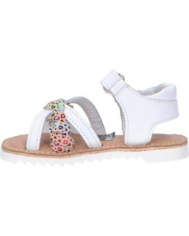 Sandalias de Mujer y Niña KICKERS 784702-30 SHARKKY 33 BLANC MULTICOLOR LEOPARD