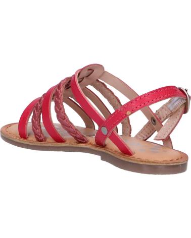 Sandalen für Damen und Mädchen KICKERS 784690-30 DISTREZ 132 ROSE FONCE METALLISE