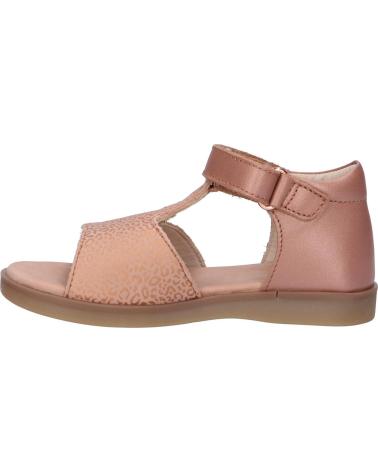 Sandálias de Menina KICKERS 784440-10 GIUSTICIA 131 ROSE LEOPARD