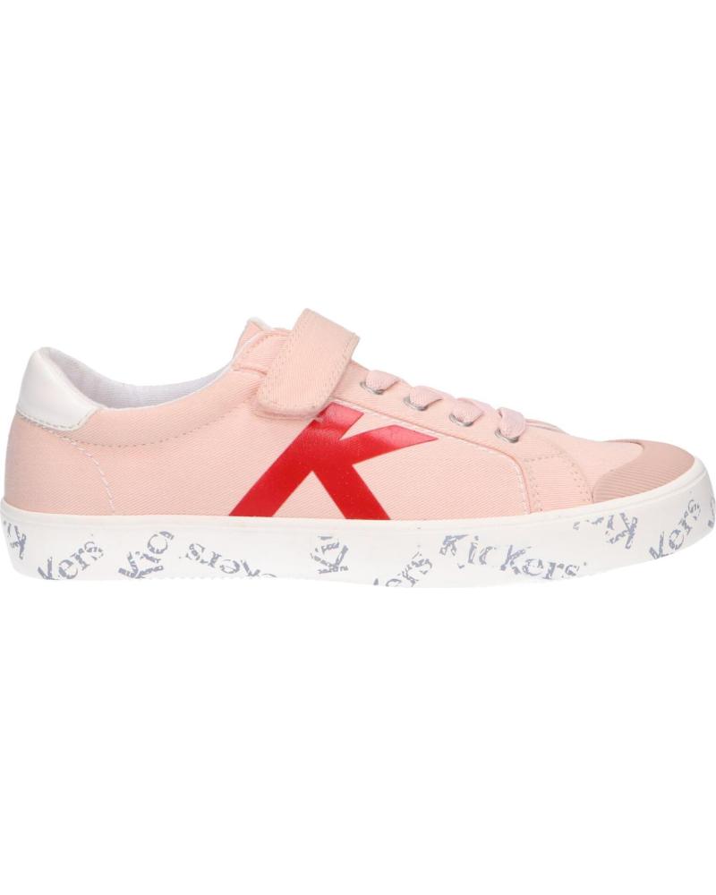Sportschuhe für Mädchen KICKERS 694553-30 GODY 13 ROSE CLAIR