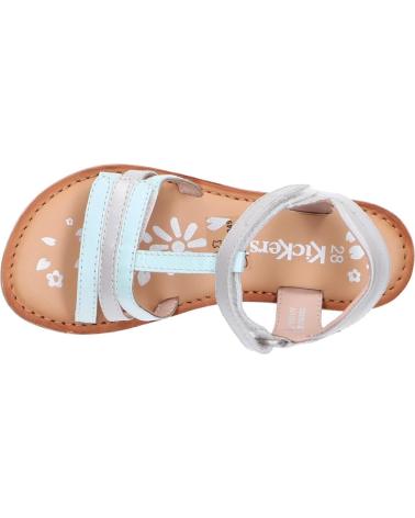 Sandálias de Mulher e Menina KICKERS 700963-30 DIAMANTO 221 TURQUOISE ARGENT