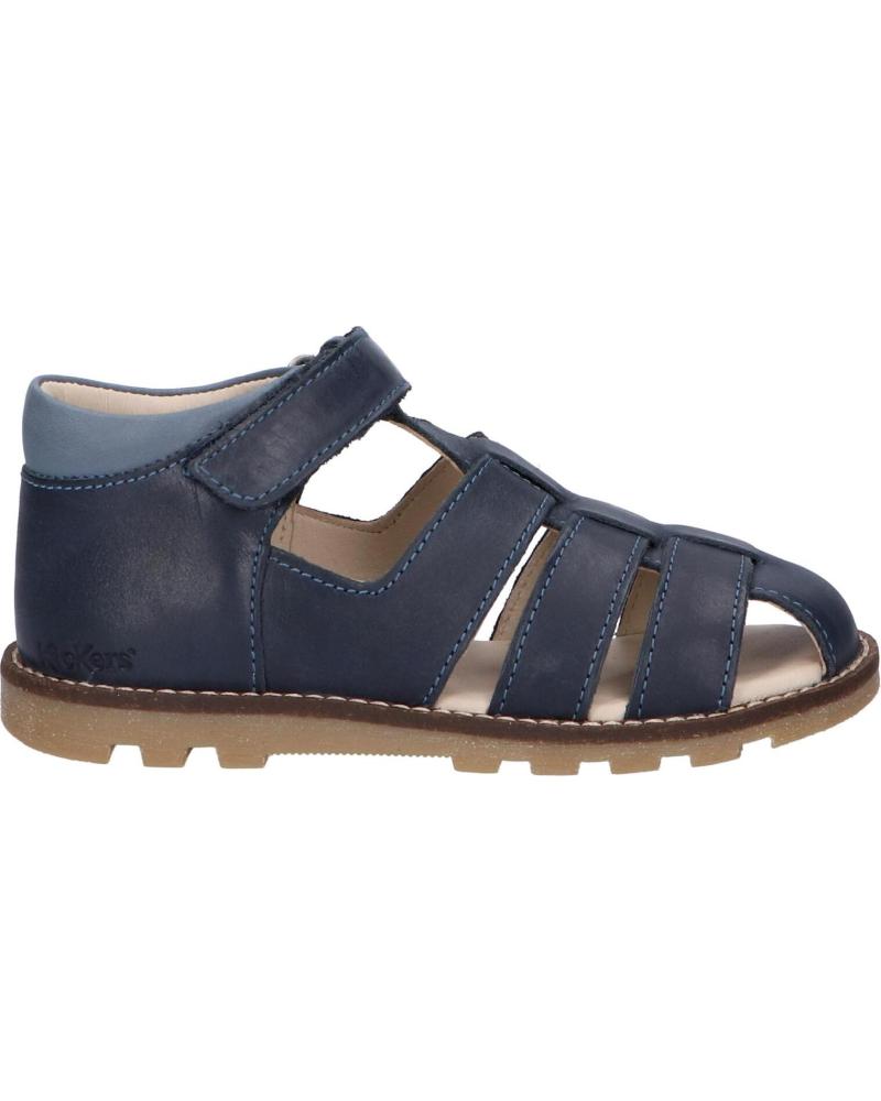 Sandalen für Mädchen und Junge KICKERS 784380-10 NONOSTA 101 MARINE BLEU
