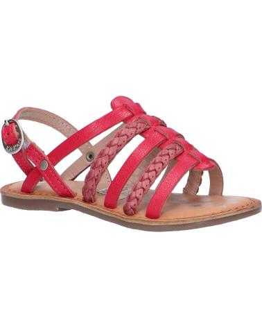 Sandalen für Damen und Mädchen KICKERS 784690-30 DISTREZ 132 ROSE FONCE METALLISE