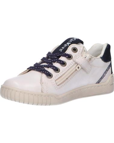 Zapatillas deporte pour Femme et Fille et Garçon KICKERS 784740-30 WINAX 33 BLANC MARINE