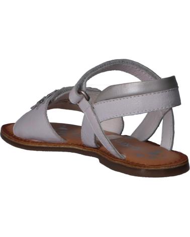 Sandalen für Mädchen KICKERS 784670-30 DIAGGO 3 BLANC ARGENT