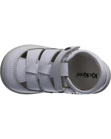 Zapatos de Niño KICKERS 784271-10 KITS 3 BLANC