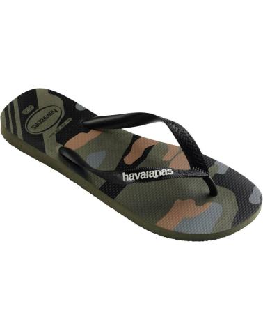 Chanclas de Hombre y Niño HAVAIANAS TOP CAMU GREEN