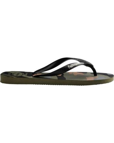 Chanclas de Hombre y Niño HAVAIANAS TOP CAMU GREEN