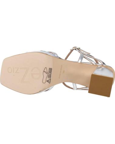 Sandalias de Mujer EZZIO SANDALIAS DE FIESTA MUJER MODELO 50641 2E COLOR PLATA ARGENT ARGENTO