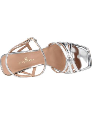 Sandalias de Mujer EZZIO SANDALIAS DE FIESTA MUJER MODELO 50641 2E COLOR PLATA ARGENT ARGENTO