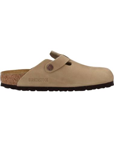 Sandalias de Mujer y Hombre BIRKENSTOCK BOSTON PIEL BROWN MORO