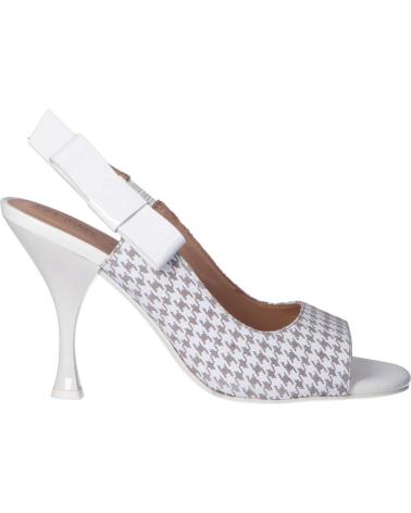 Sapatos de salto de Mulher GEOX D92CVC 00766 D ELISANGEL C1303 LT GREY-WHITE