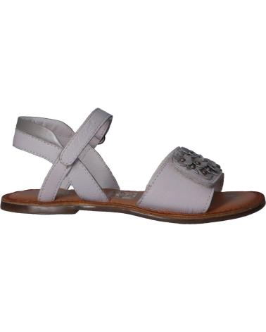 Sandales pour Fille KICKERS 784670-30 DIAGGO 3 BLANC ARGENT