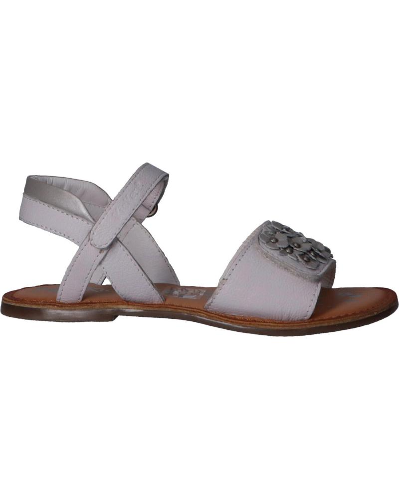 Sandalen für Mädchen KICKERS 784670-30 DIAGGO 3 BLANC ARGENT