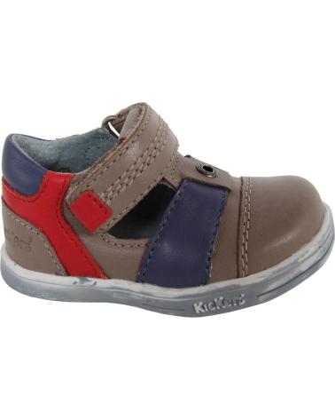 Sapatos-De-Niño-KICKERS-413540-11-TROPICALI-BEIGE-BLEU