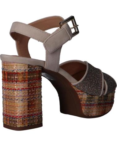Sandalen für Damen GEOX D928WB 021EW D GALENE C6738 LT TAUPE