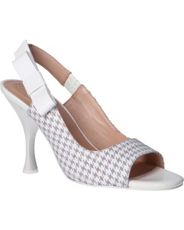 Sapatos de salto de Mulher GEOX D92CVC 00766 D ELISANGEL C1303 LT GREY-WHITE