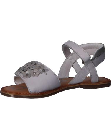 Sandalen für Mädchen KICKERS 784670-30 DIAGGO 3 BLANC ARGENT