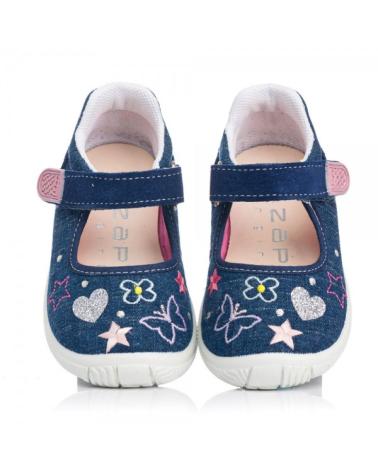 Zapatos de Niña ZAPY MERCEDITAS LONETA NINA AD71073 JEANS TEJANO