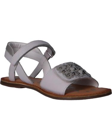 Sandalen für Mädchen KICKERS 784670-30 DIAGGO 3 BLANC ARGENT