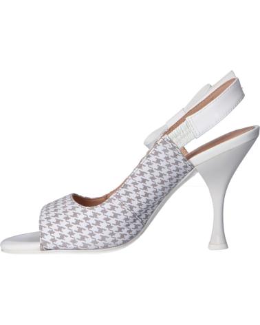 Sapatos de salto de Mulher GEOX D92CVC 00766 D ELISANGEL C1303 LT GREY-WHITE