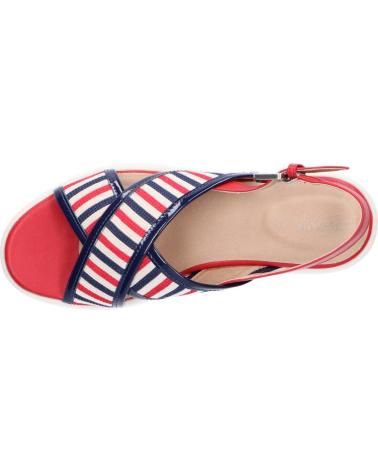 Sandalias de Mujer GEOX D92DPD 011BC D WIMBLEY C7Y4E SCARLET-BLUE