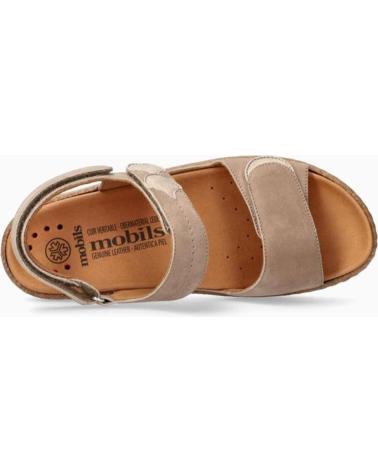 Sandales pour Femme MEPHISTO RILEY PIEL TAUPE
