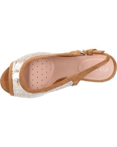 Sandalias de Mujer GEOX D92CFF 0AT21 D YULIMAR C2X2D GOLD-CURRY