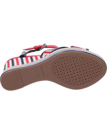 Sandalias de Mujer GEOX D92CFE 011HH D YULIMAR C7Y4E SCARLET-BLUE