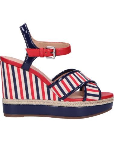 Sandalias de Mujer GEOX D92CFE 011HH D YULIMAR C7Y4E SCARLET-BLUE