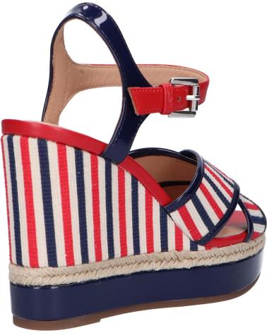 Sandalias de Mujer GEOX D92CFE 011HH D YULIMAR C7Y4E SCARLET-BLUE