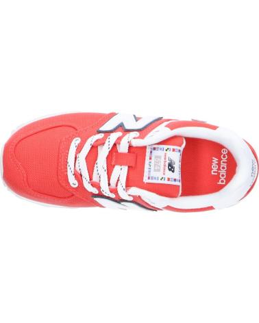 Zapatillas deporte pour Femme et Fille et Garçon NEW BALANCE PC574SOL ROJO