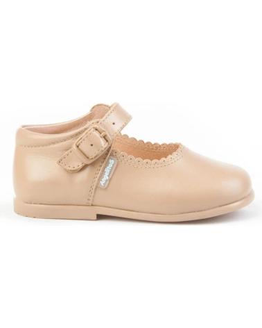 Sapatos de Menina ANGELITOS ZAPATO NINA MERCEDITAS 500 VARIOS 18009 CAMEL