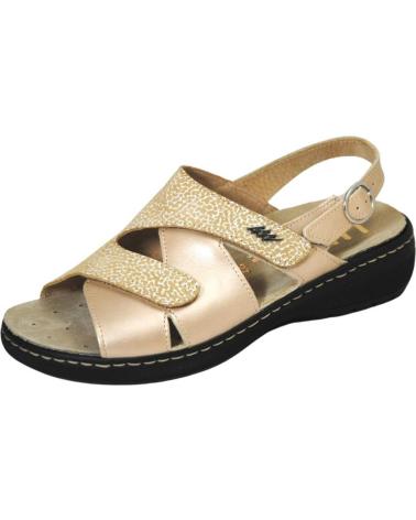 Sandalias de Mujer LUMEL SANDALIA 8195-5256 GIANNUTRI-NAPPA BIO RECICLABLE PAR BEIGE-PIEDRA