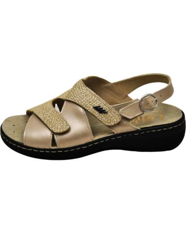 Sandalias de Mujer LUMEL SANDALIA 8195-5256 GIANNUTRI-NAPPA BIO RECICLABLE PAR BEIGE-PIEDRA