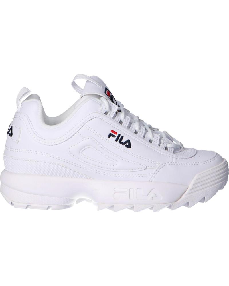Deportivas de Mujer FILA ZAPATILLAS MUJER MODELO DISRUPTOR LOW COLOR BLANCO 1FGWHITE