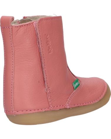 Botas de Niña KICKERS 584413-10 SOCOOL 132 ROSE FONCE