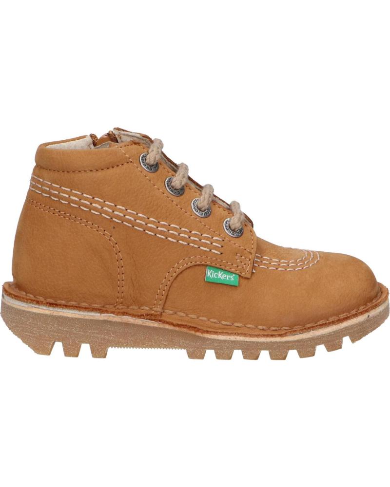 Bottines pour Fille et Garçon KICKERS 655235-30 NEORALLYZ 116 CAMEL