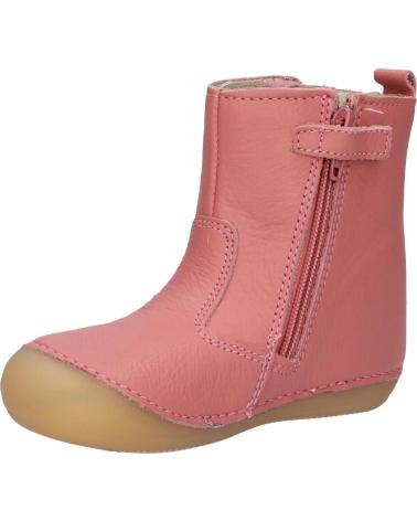 Botas de Niña KICKERS 584413-10 SOCOOL 132 ROSE FONCE
