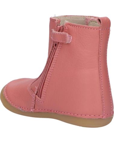 Botas de Niña KICKERS 584413-10 SOCOOL 132 ROSE FONCE